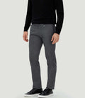 Pantalon chino esprit lainage gris "Cyrano" - IZAC