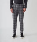 Pantalon de ville en laine gris clair "Malice" - IZAC