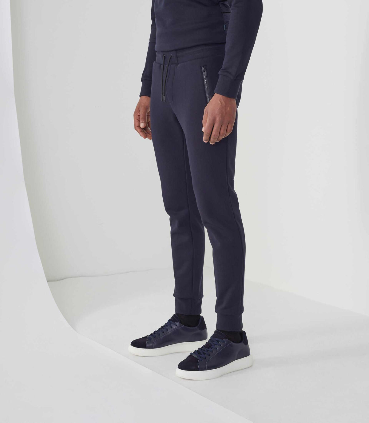 Pantalon jogging marine "SWmani" - IZAC