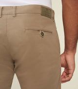 Pantalon chino kaki clair VALORBT - IZAC