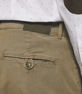 Pantalon chino slim kaki clair VALOR - IZAC