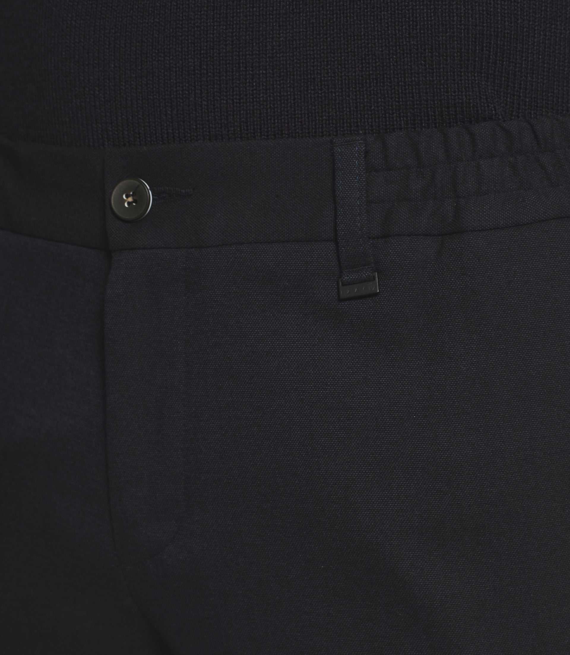 Pantalon chino taille élastique marine VAMBO - IZAC