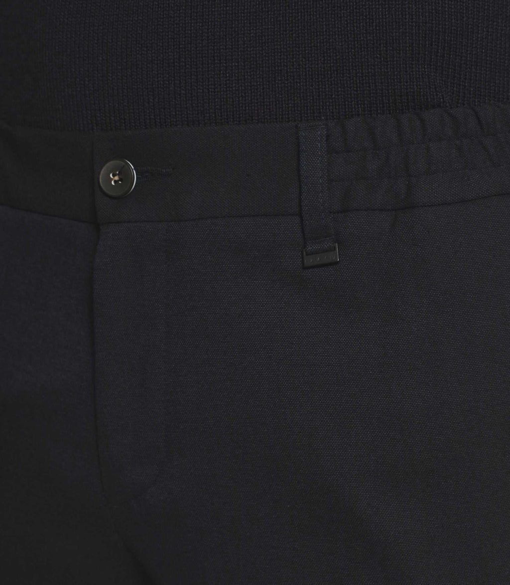 Pantalon chino taille élastique marine VAMBO - IZAC