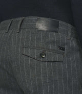 Pantalon chino taille élastique gris foncé VERTICAL - IZAC