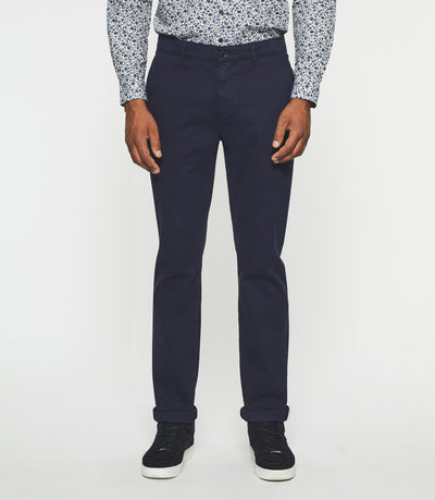 Pantalon slack slim marine VITAMINE - IZAC