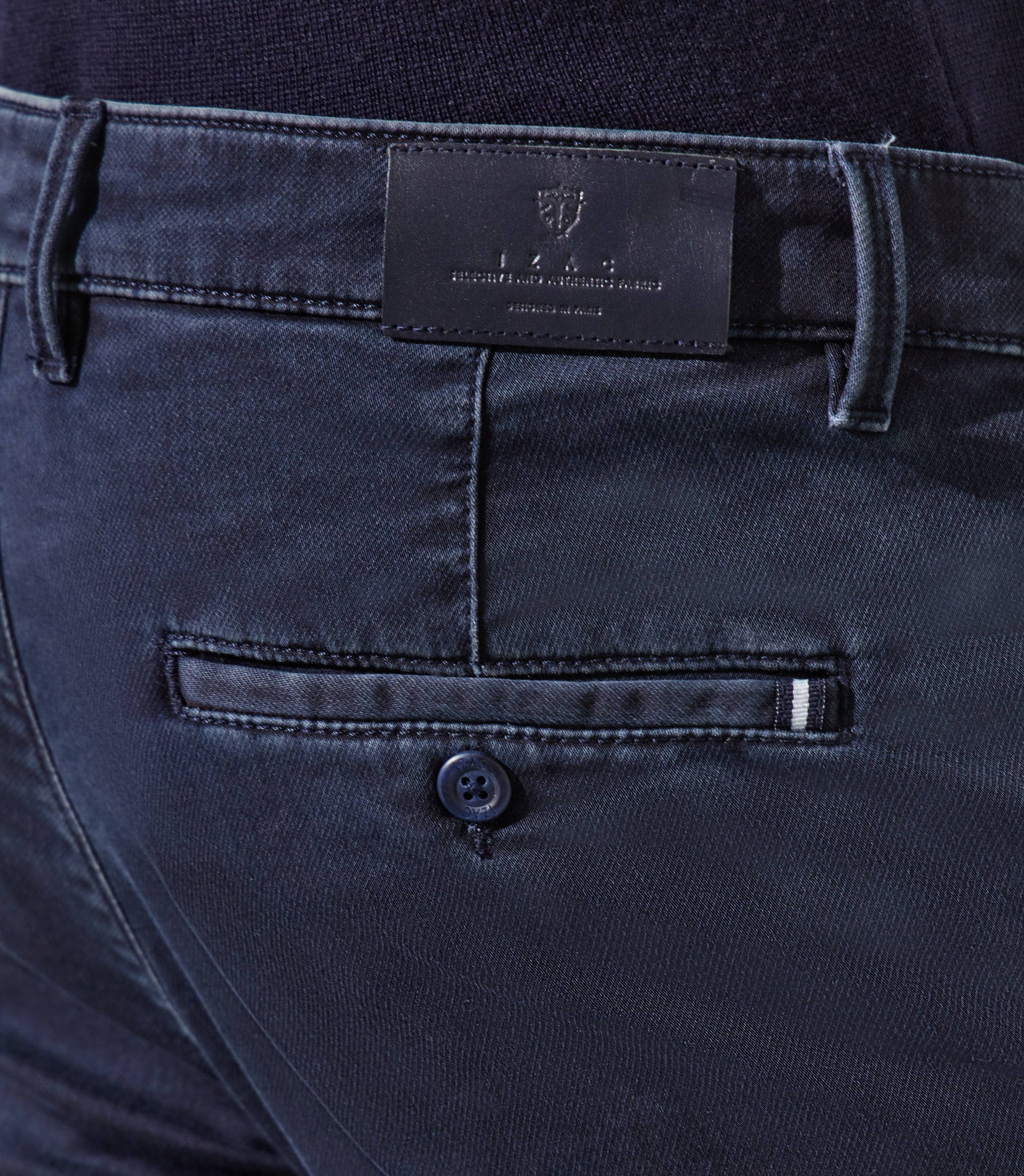 Pantalon chino marine VAILLE - IZAC