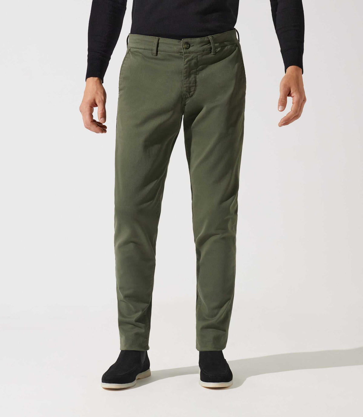 Pantalon chino kaki VALOR - IZAC