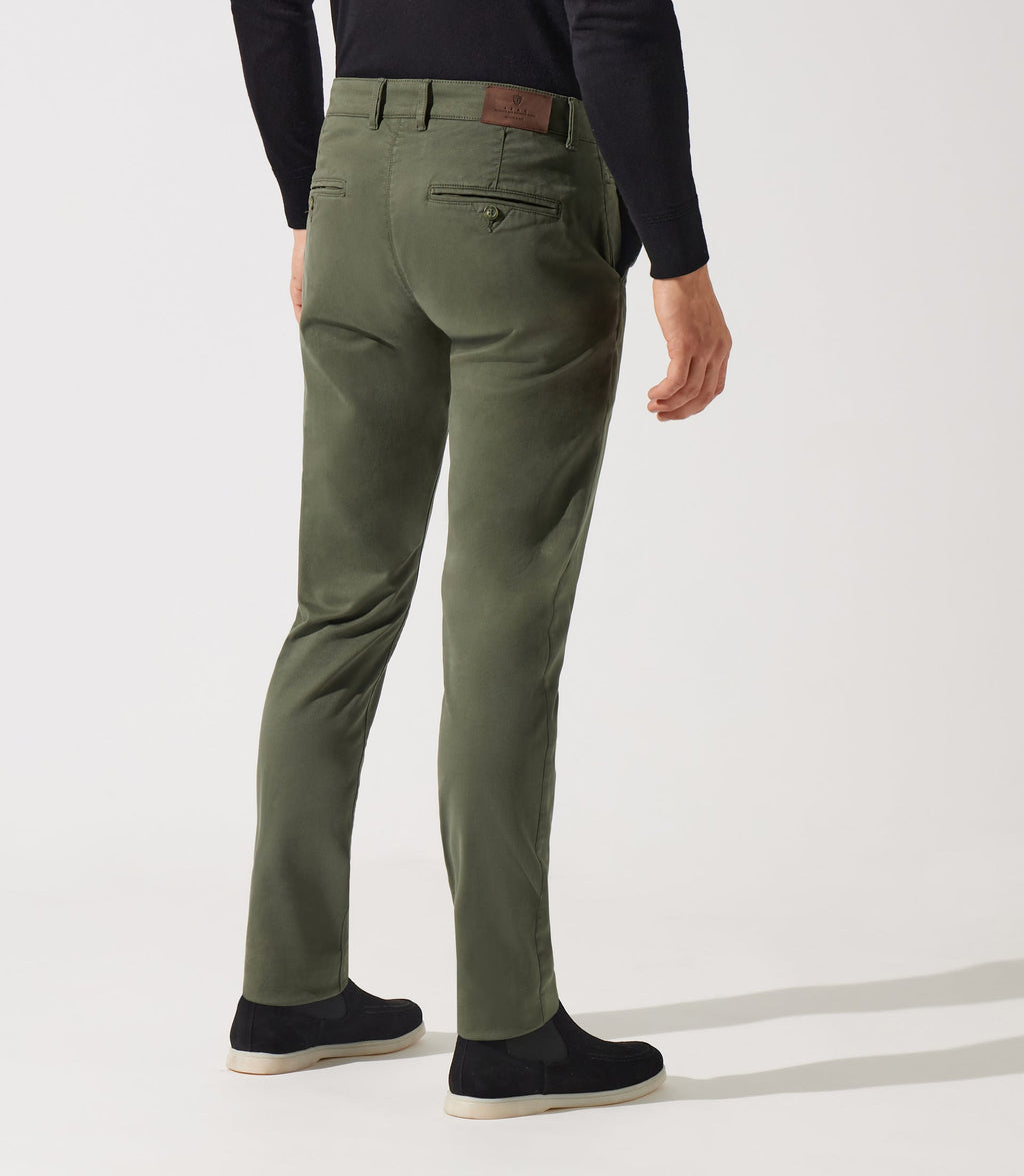 Pantalon chino kaki VALOR - IZAC