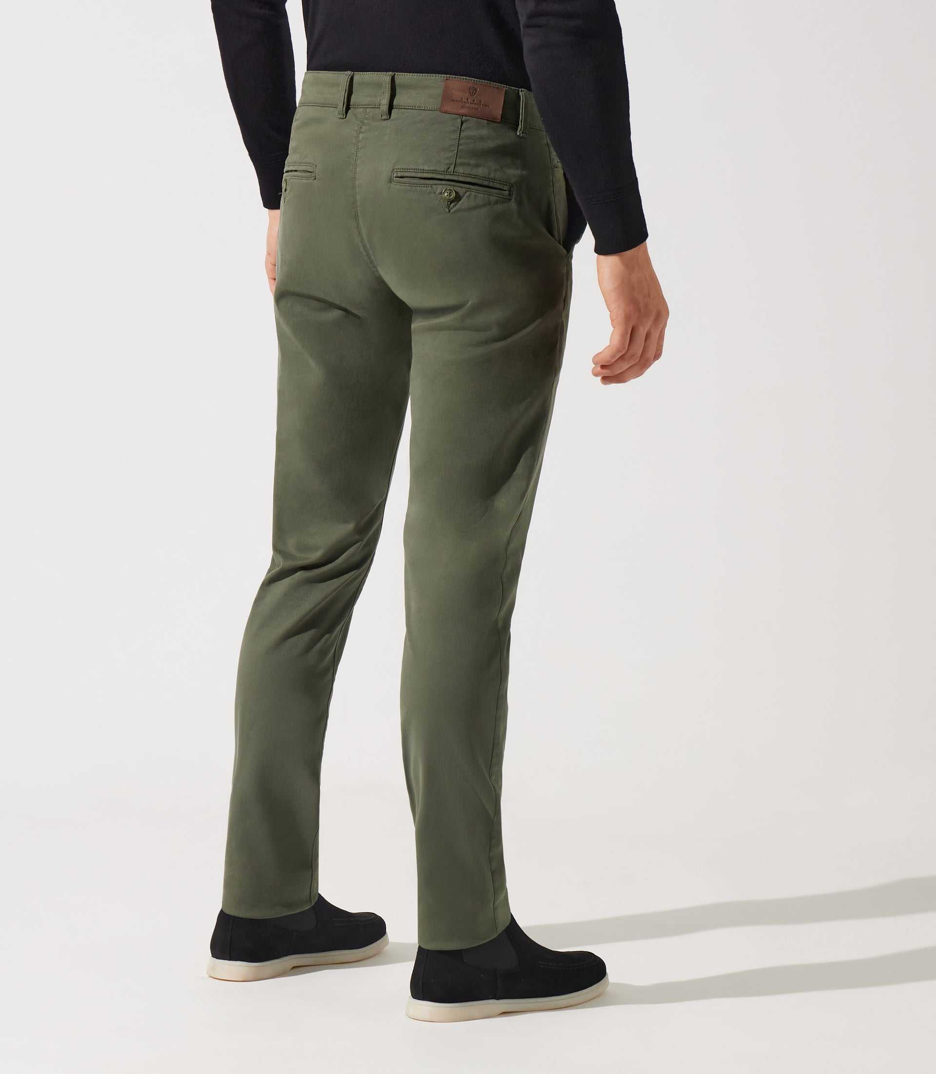 Pantalon chino kaki VALOR - IZAC