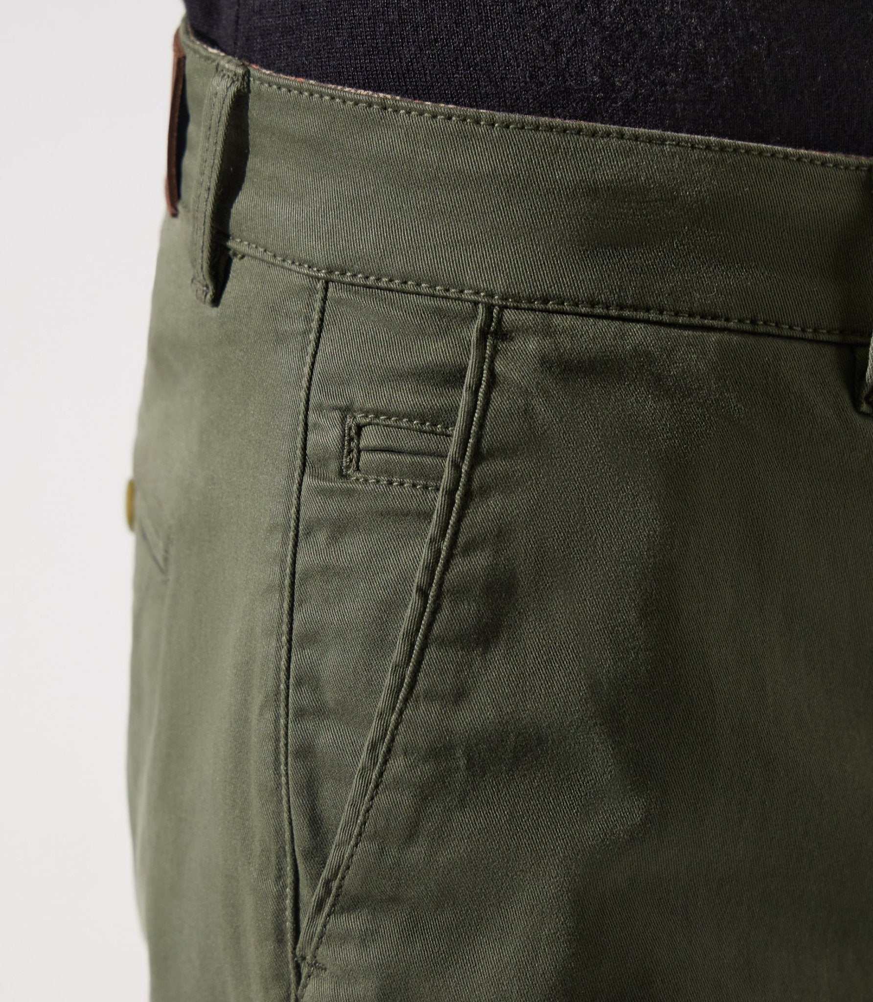 Pantalon chino kaki VALOR - IZAC