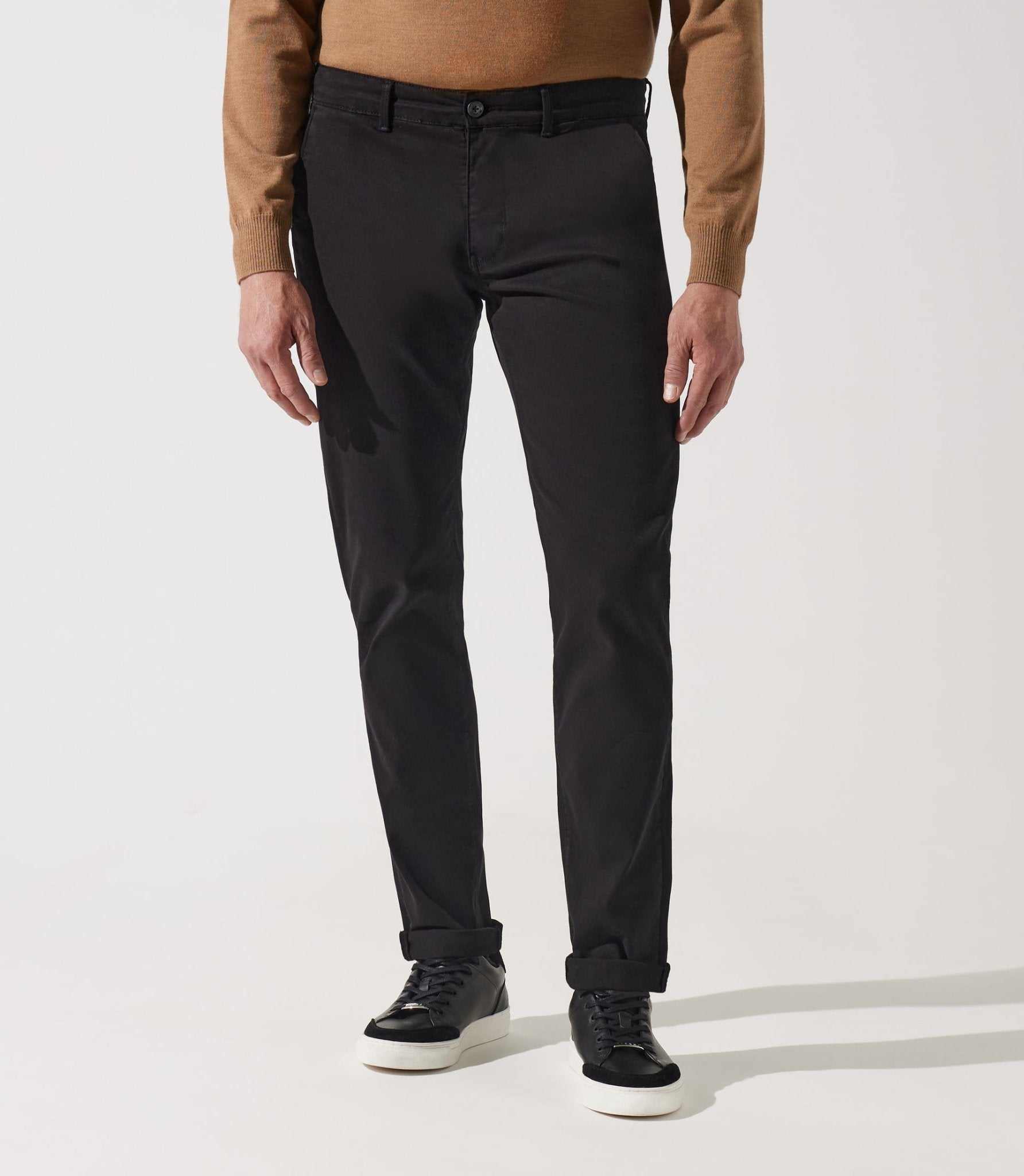 Pantalon chino noir VALOR - IZAC