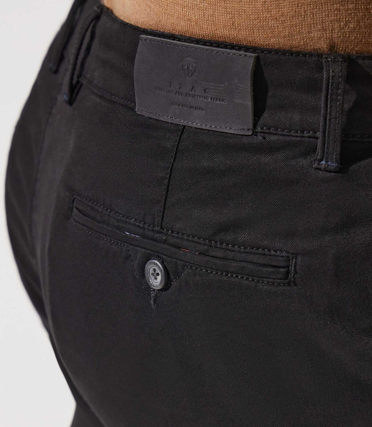 Pantalon chino noir VALOR - IZAC