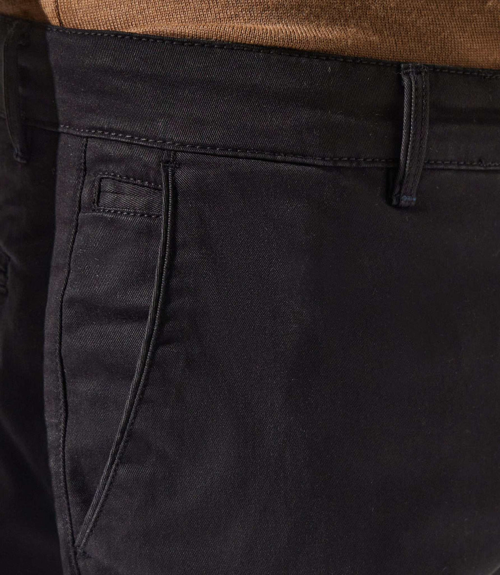 Pantalon chino noir VALOR - IZAC