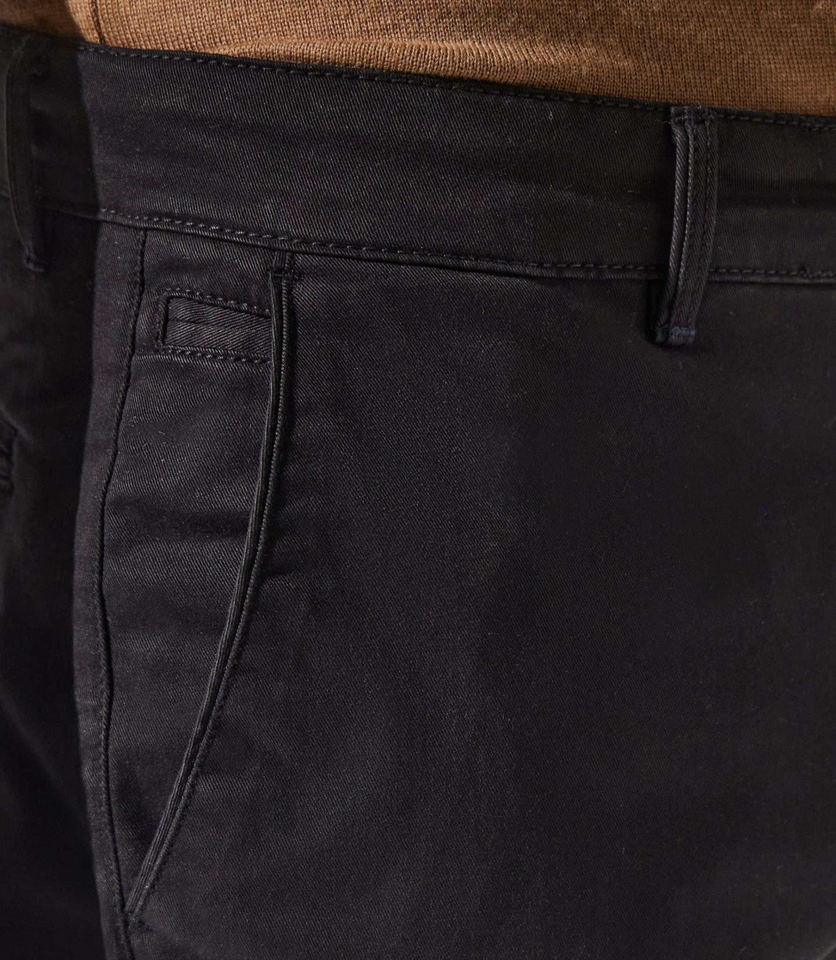 Pantalon chino noir VALOR - IZAC