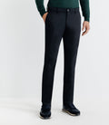 Pantalon chino satin noir - IZAC