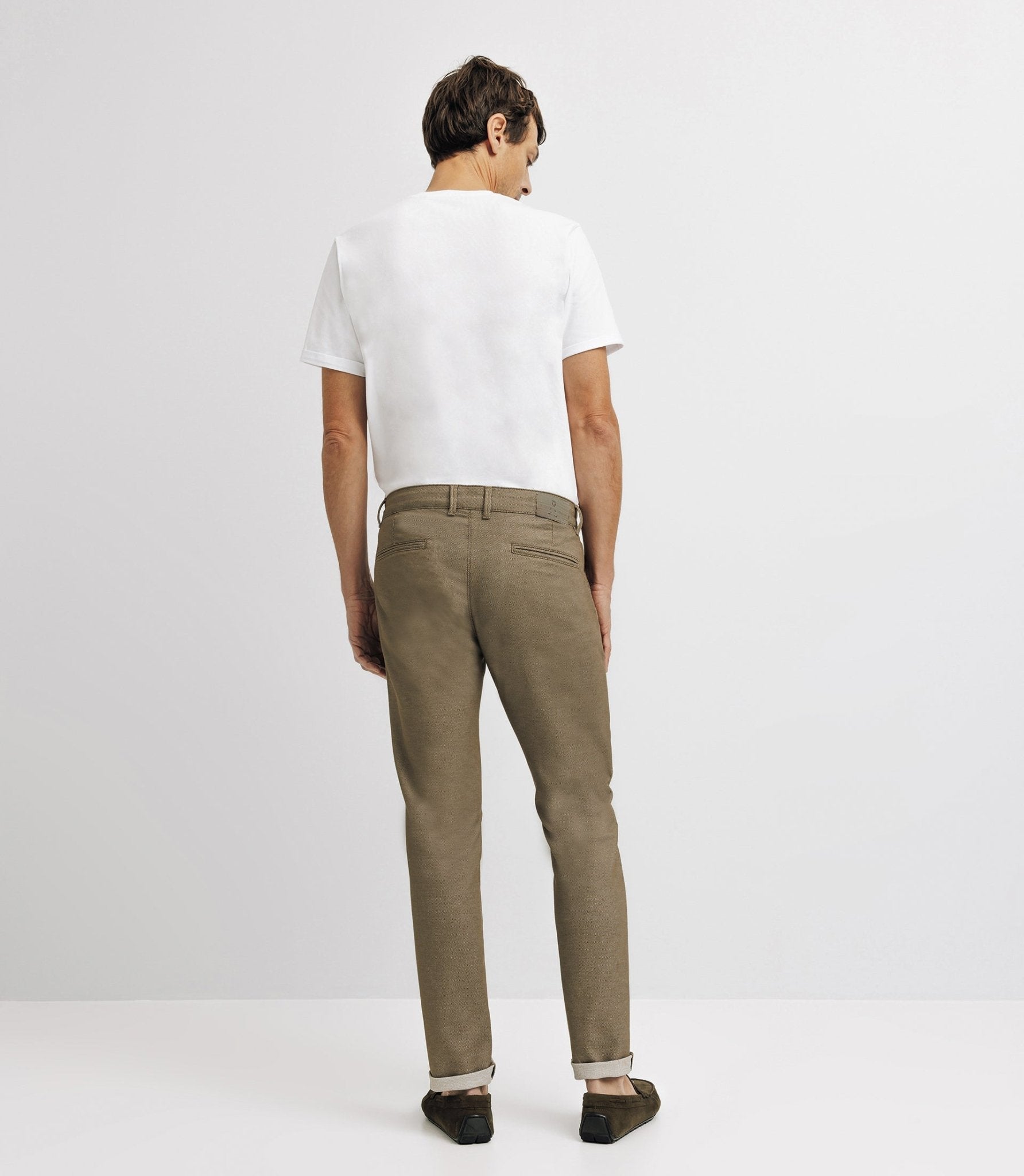 Pantalon slack kaki - IZAC