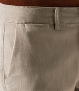 Pantalon chino armuré beige VARFAIT - IZAC