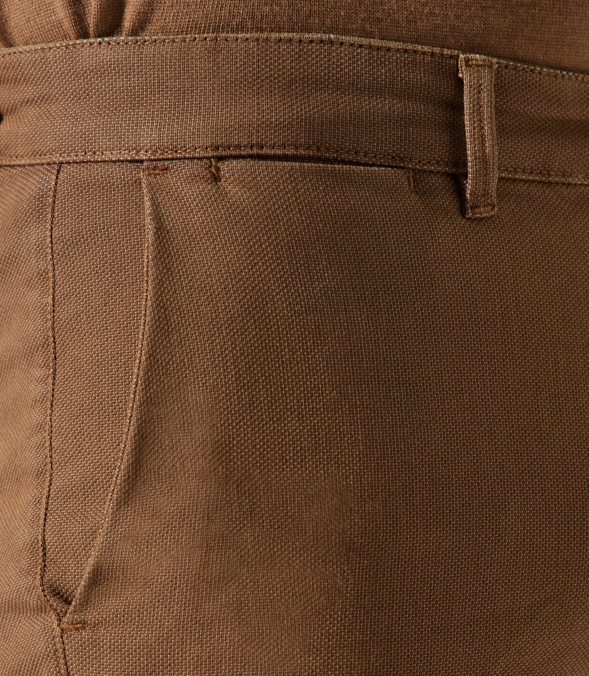 Pantalon chino armuré camel VARFAIT - IZAC