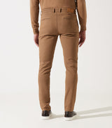 Pantalon chino armuré camel VARFAIT - IZAC