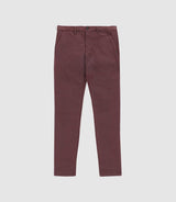 Pantalon slack urbain bordeaux - IZAC