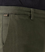 Pantalon chino armuré kaki VERREBI - IZAC