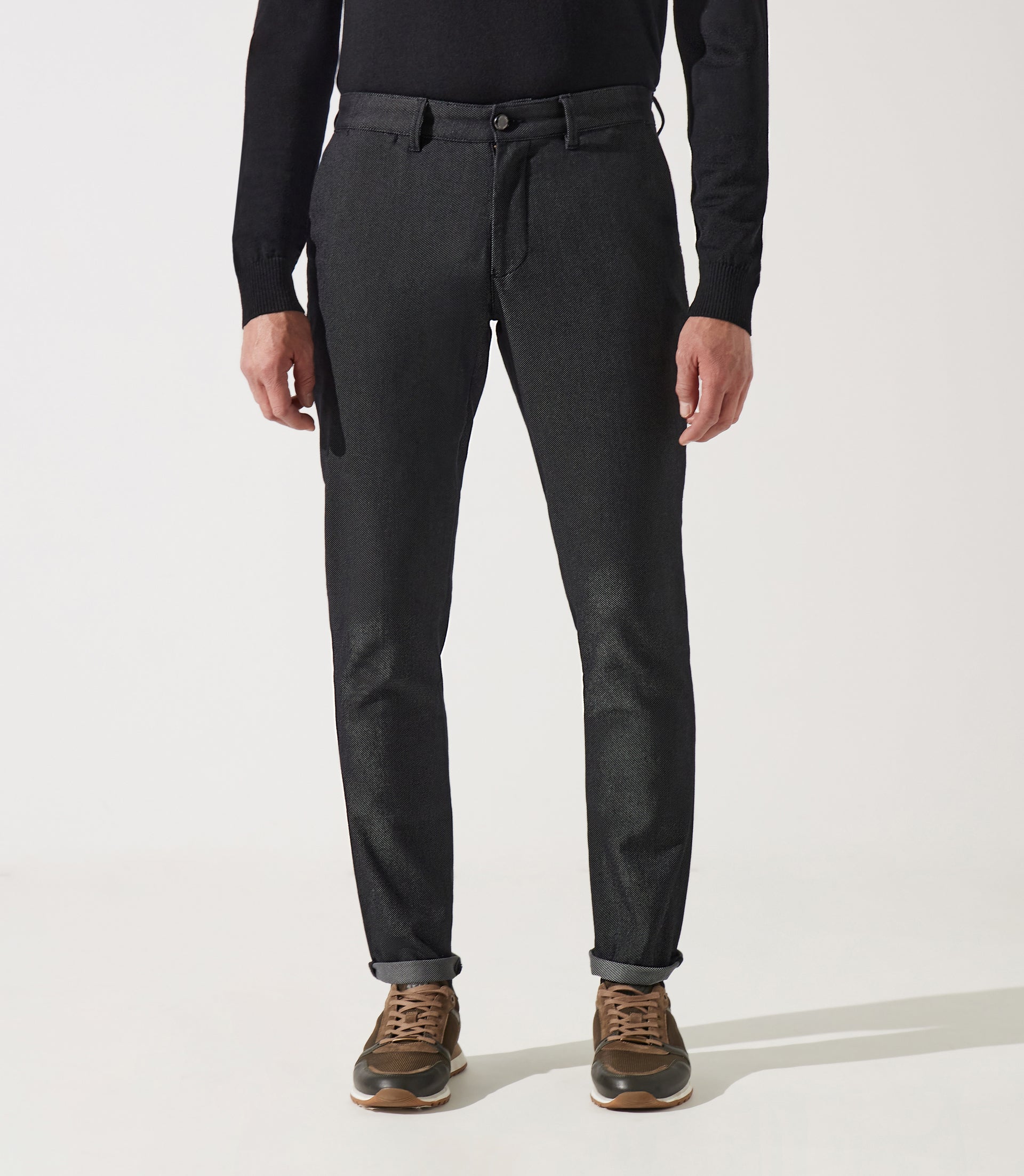 Pantalon slack urbain noir - IZAC
