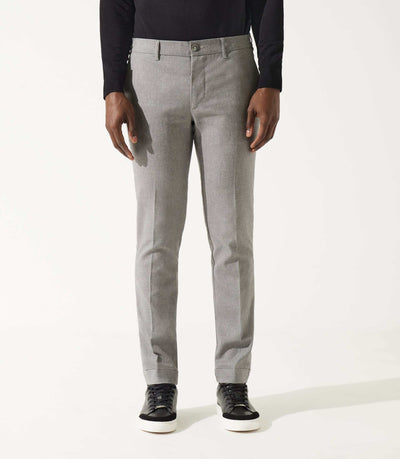 Pantalon chino taille élastique gris VTWILL - IZAC