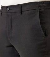 Pantalon chino taille élastique noir VTWILL - IZAC