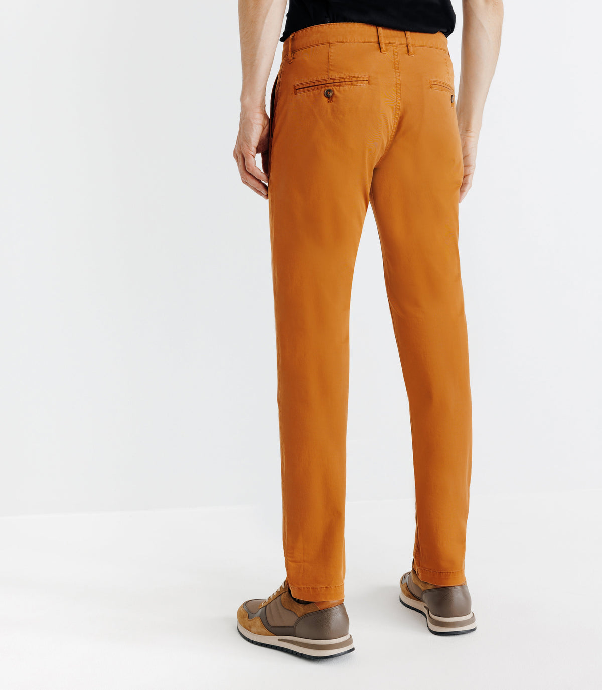 Pantalon chino orange - IZAC