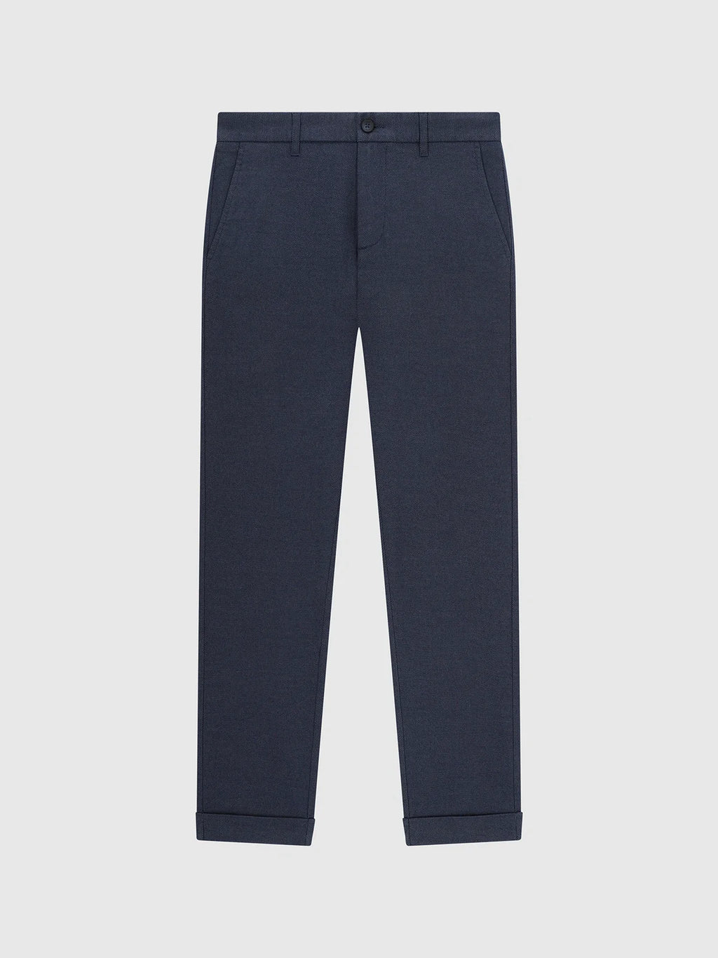 Pantalon tissu gratté marine - IZAC