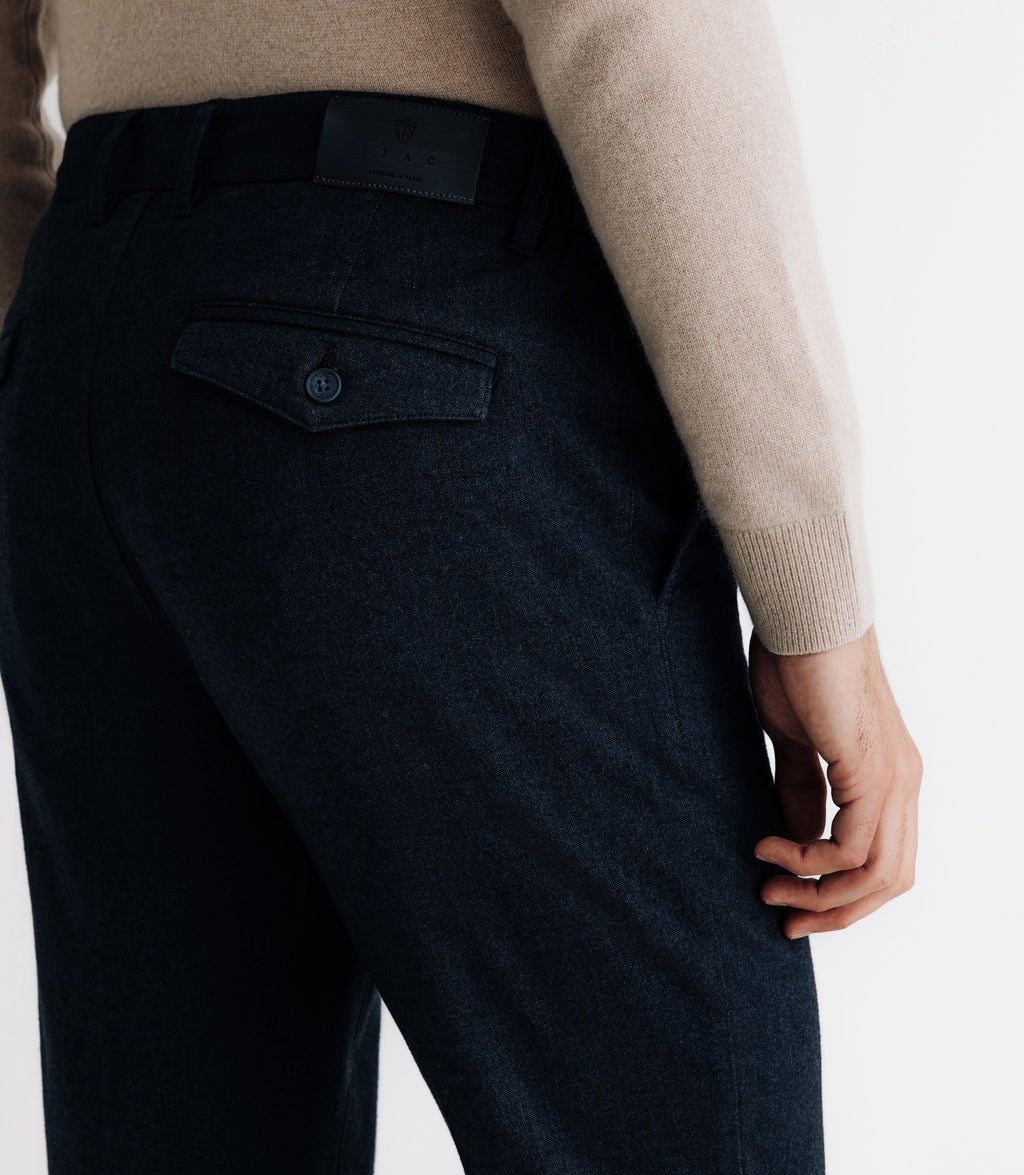 Pantalon chino slim marine - IZAC
