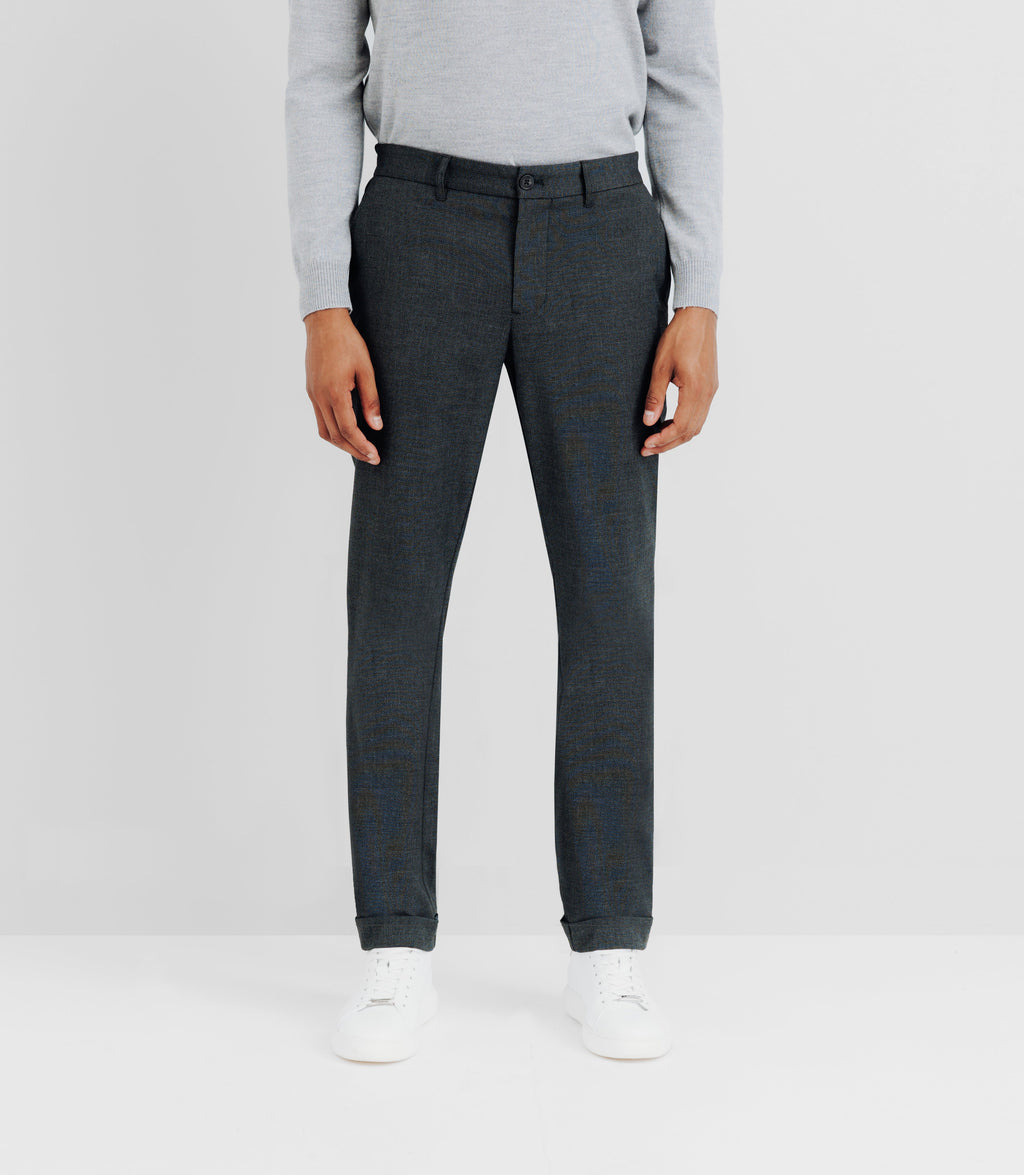 Pantalon fantaisie anthracite - IZAC