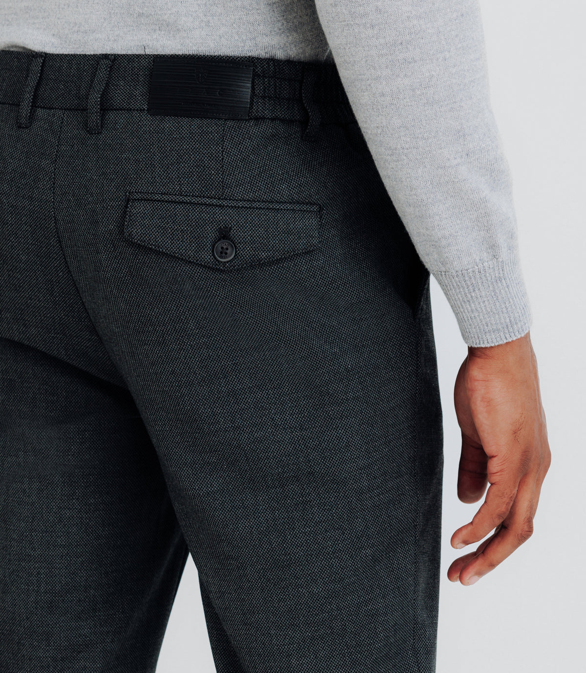 Pantalon fantaisie anthracite - IZAC