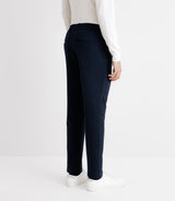 Pantalon élastique avec cordon marine - IZAC