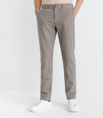 Pantalon pied de puce marron - IZAC