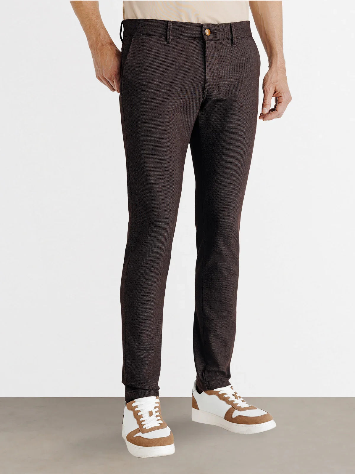 Pantalon armuré marron - IZAC