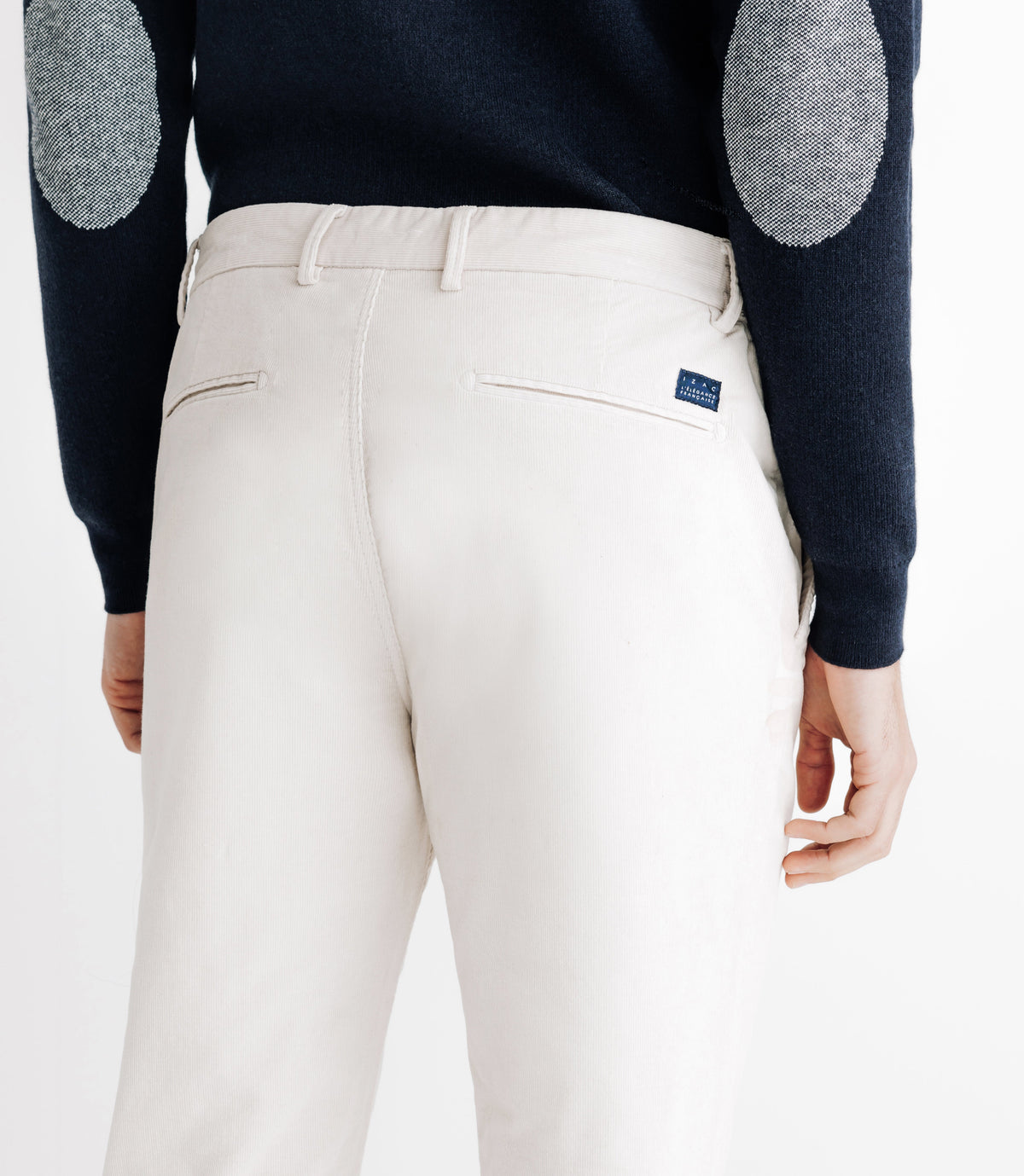 Pantalon en velours écru - IZAC