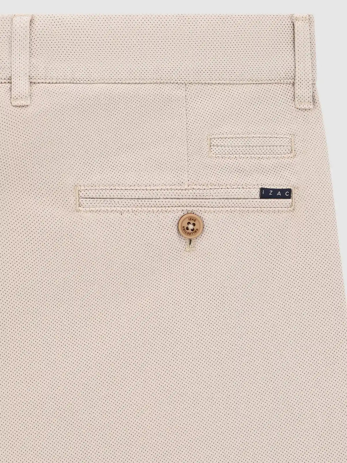 Pantalon imprimé beige - IZAC