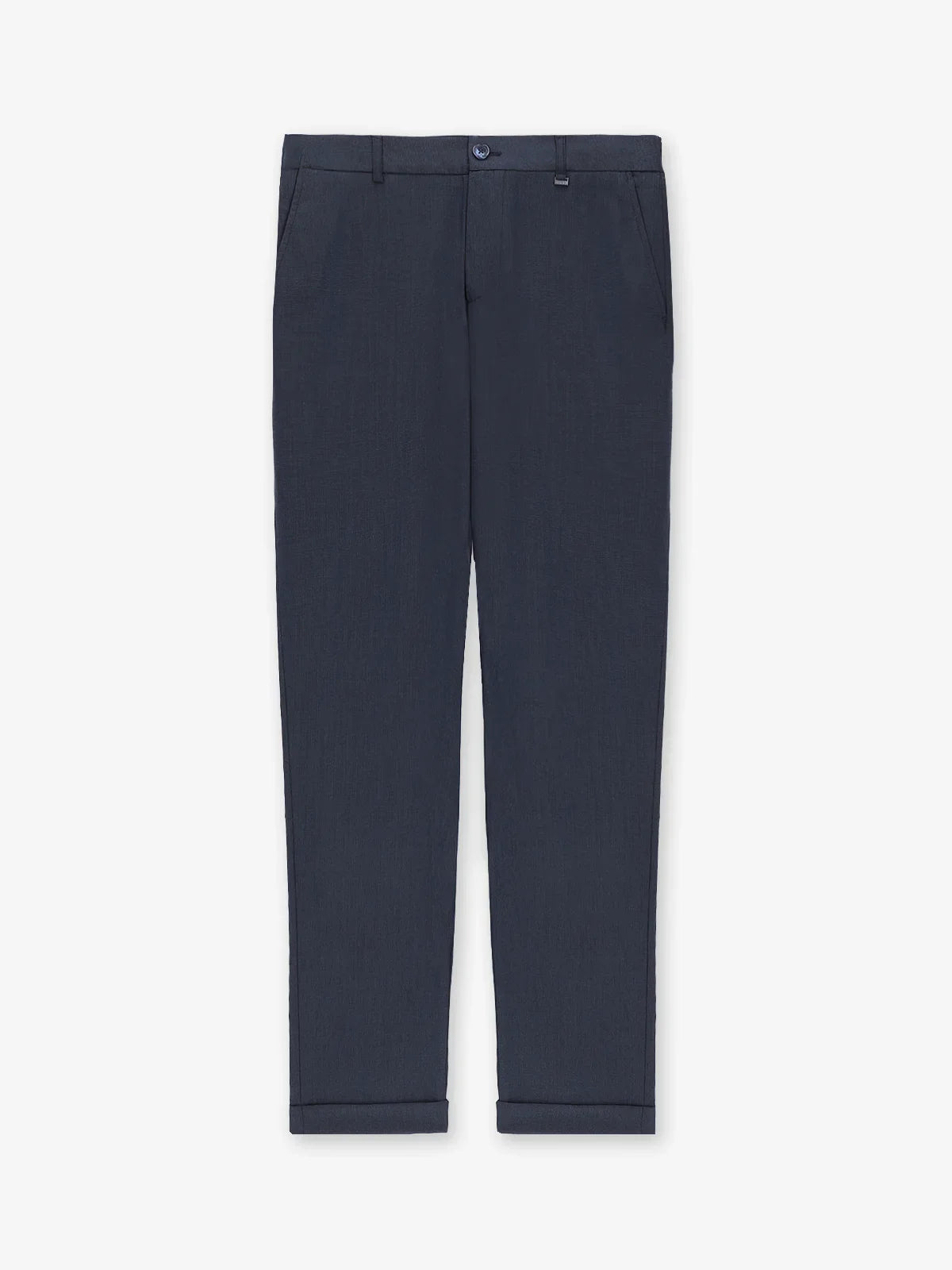 Pantalon avec taille élastique marine - IZAC