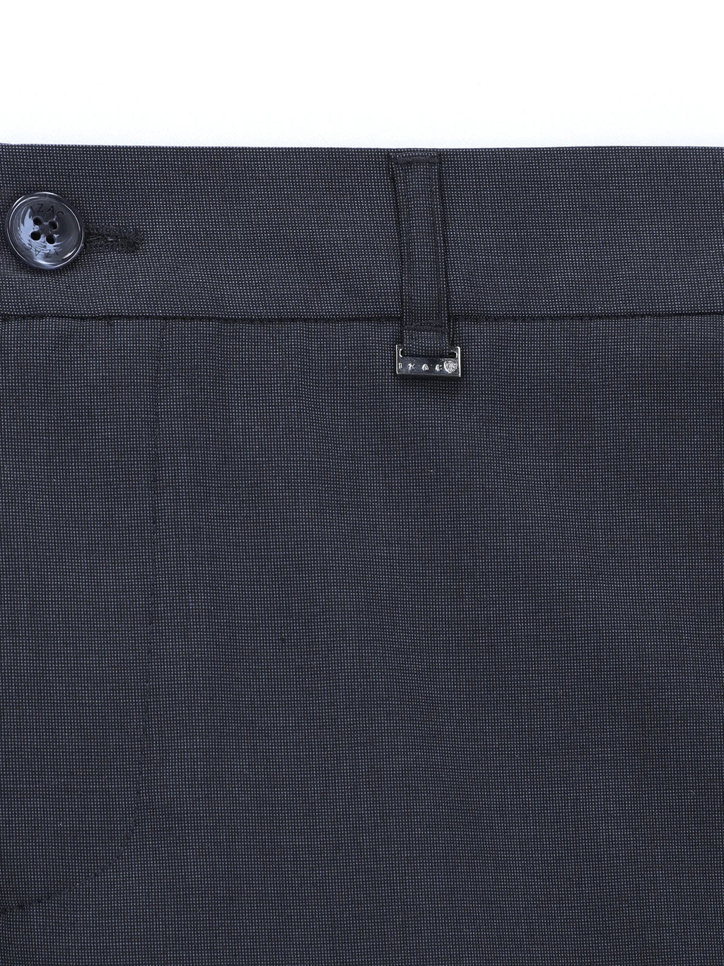 Pantalon avec taille élastique marine - IZAC