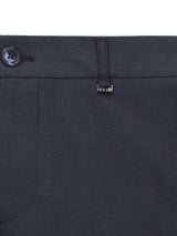 Pantalon avec taille élastique marine - IZAC