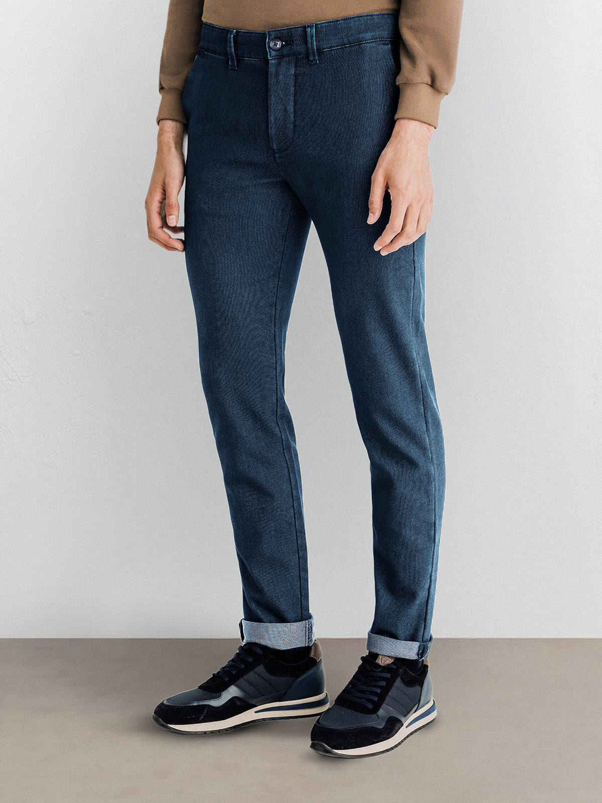 Pantalon armuré indigo - IZAC
