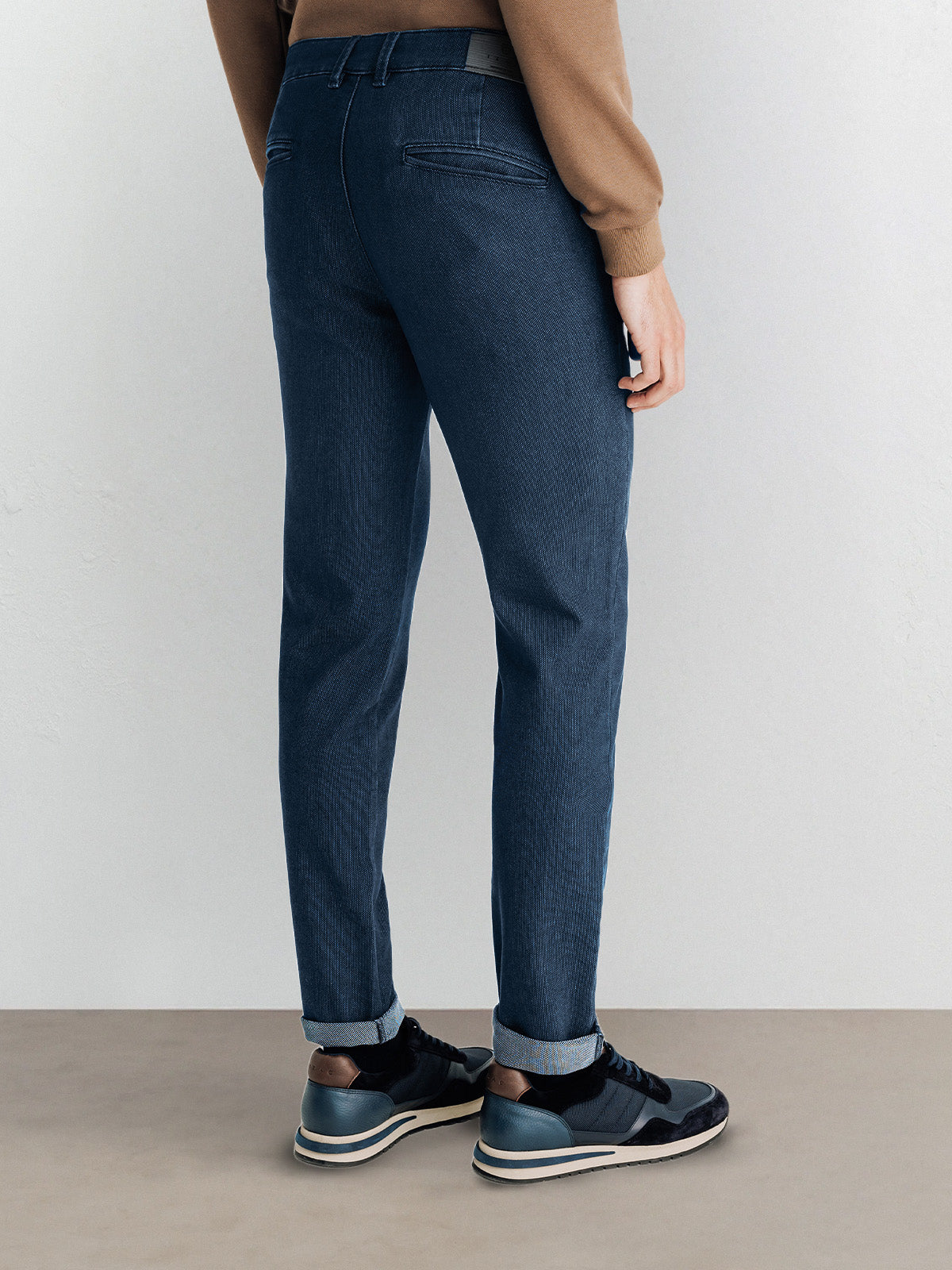 Pantalon armuré indigo - IZAC