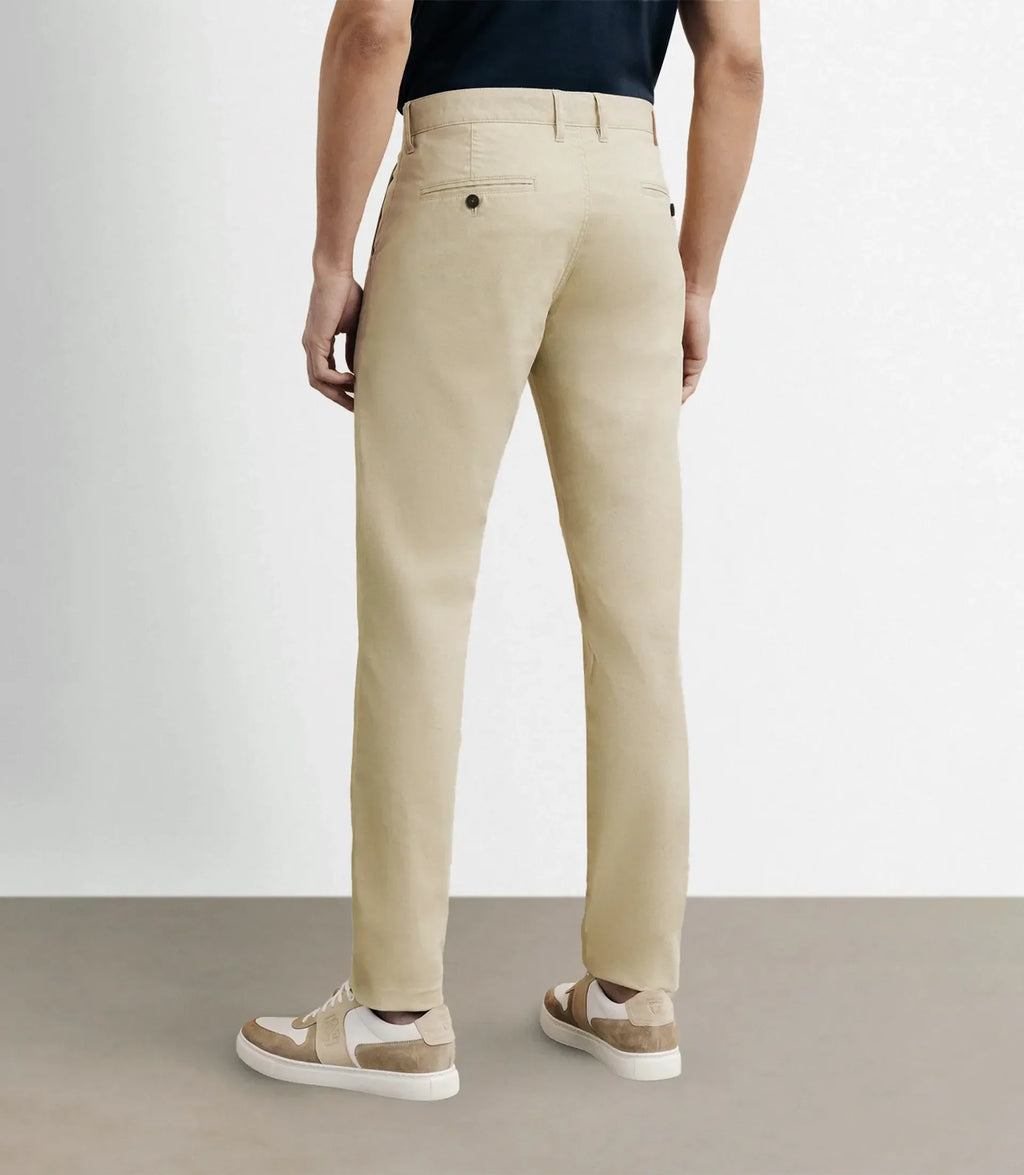Pantalon coton stretch beige - IZAC