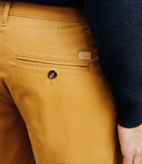 Pantalon coton stretch camel foncé - IZAC