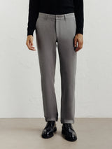Pantalon flanelle gris - IZAC