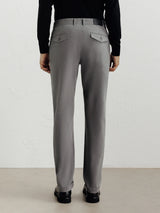 Pantalon flanelle gris - IZAC