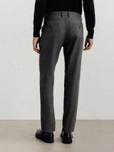 Pantalon carreaux anthracite - IZAC