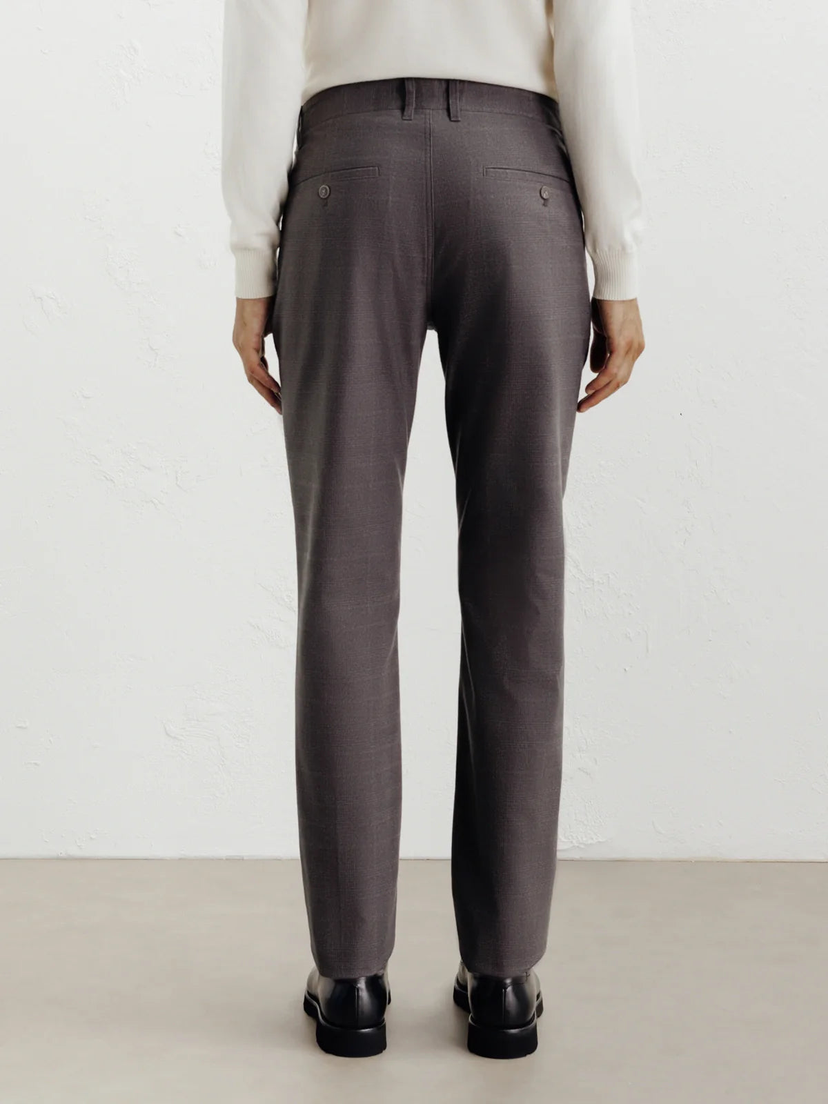 Pantalon carreaux chataigne - IZAC