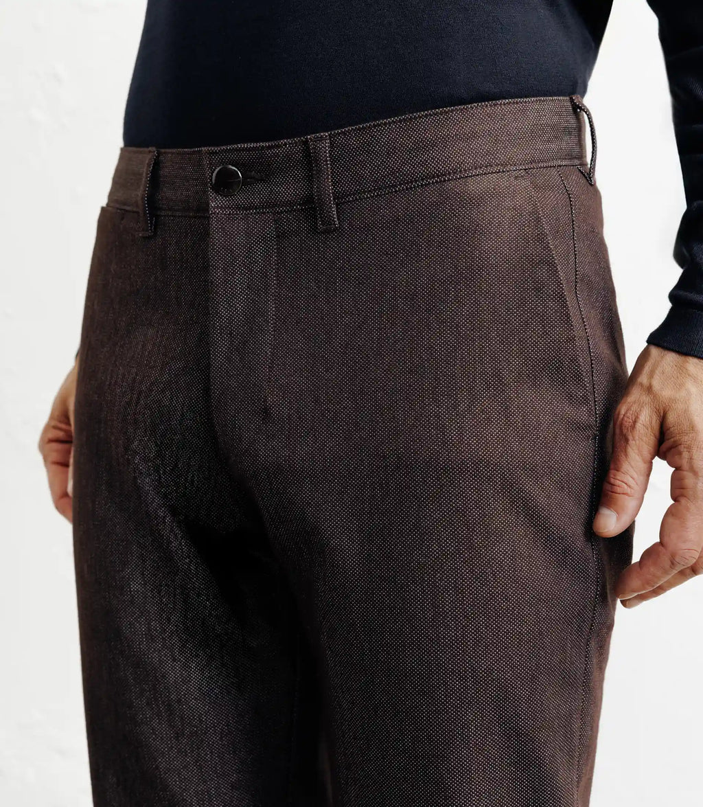 Pantalon armuré marron - IZAC